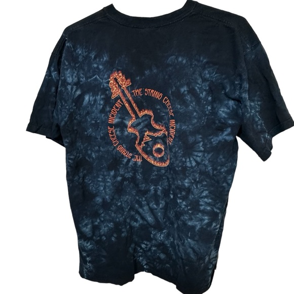 sundog Other - Vintage The String Cheese Incident Sundog Tour Tie Dye Blue T-Shirt Men’s L RARE